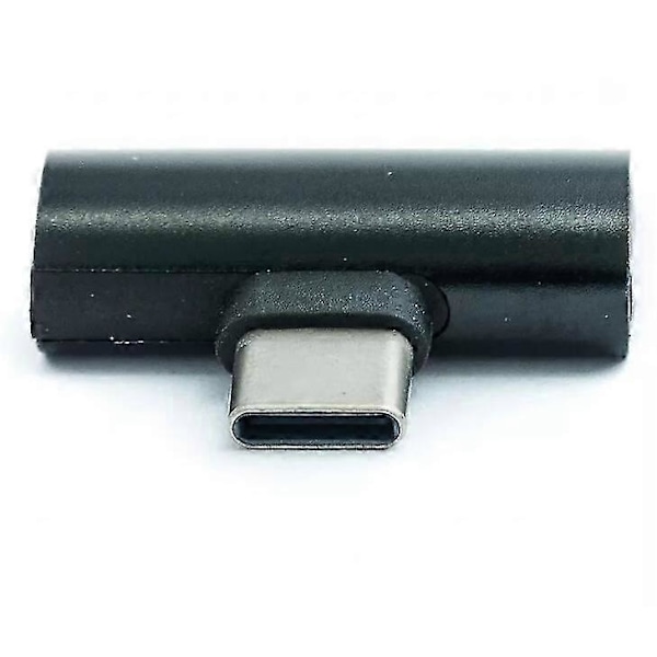USB 3.1 Y-adapter Type C Hann til 2x Type C Hunn Lydlading Samtidig