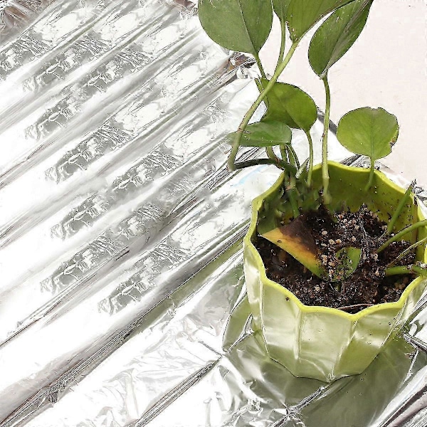 2kpl Puutarhaseinän Mylar-kalvo Peitelevy Hydroponinen Erittäin Heijastava
