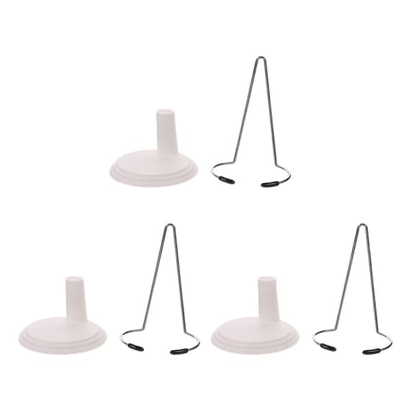 Dukkestativ Displayholder 3 stk for dekor Holdbare og multifunksjonelle holdere
