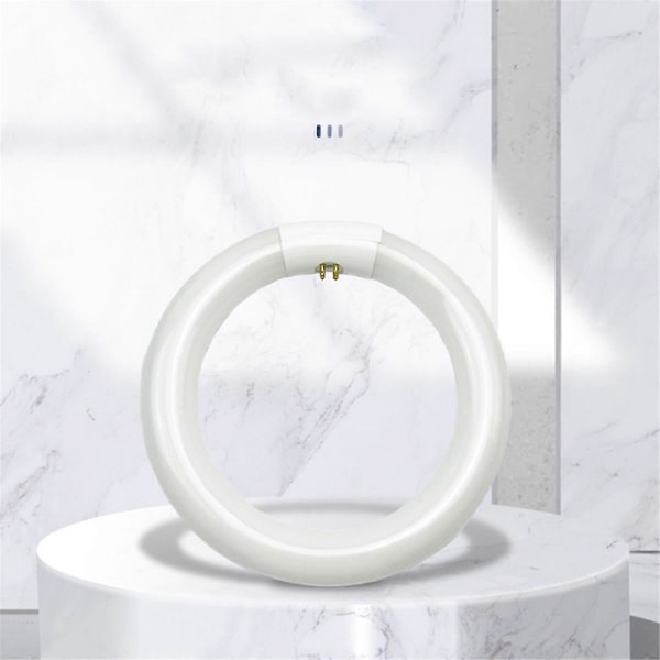 2 stk. FC8T9/CW Cirkulær Fluorescerende Pære, 8 tommer Rund T9 22W Circline Pærer Erstatning for Circ