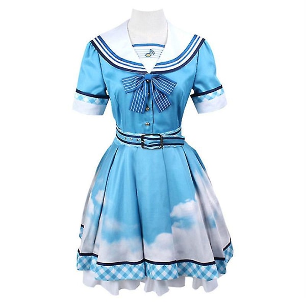 Halloween Anime Färgrik scen Azusawa Kohane Cosplay kostym Vuxen Män Kvinnor Tenma Tsukasa Sångdräkt Halloween Sailor Costume Hög kvalitet Women M