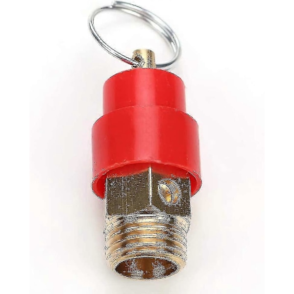 1/4 120psi Luftkompressor Säkerhetsventil, Mässing Luftkompressor Säkerhetsventil