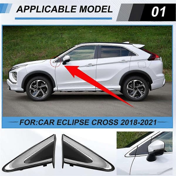 Bil Sidespejl Hjørne Trekant Pynt Panel til Mitsubishi