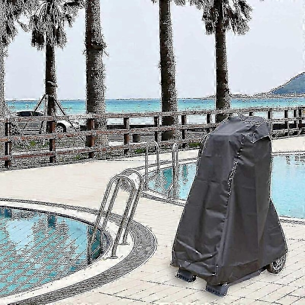 Dolphin-allasrobottipölynimurin suojapeite kahvalla ja kiristysnyörillä