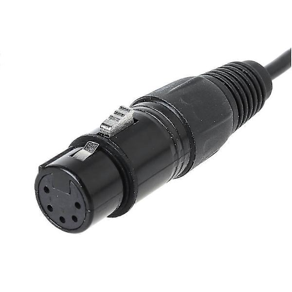 For Airbus Xlr Til Ga Dobbel Plugg 5 Pin Headset Adapter Kabel Luftfart Hodetelefon Kabel Øretelefon Tilbehør TAO