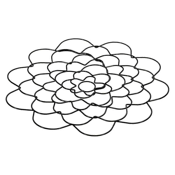 3-pak Blomsterfrø Rustfrit Stål Tråd Blomsterarrangeringsværktøj Blomsterlåg Arranger Genanvendelig Blomster G