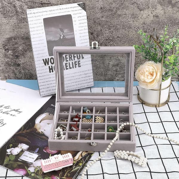 Smyckeskrin Organizer i Sammet