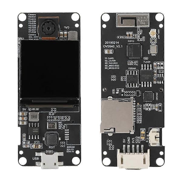 H298 ESP32 2Megapixel Kameramodul med Lithium Batteri Support Bluetooth WiFi til DIY Kamera