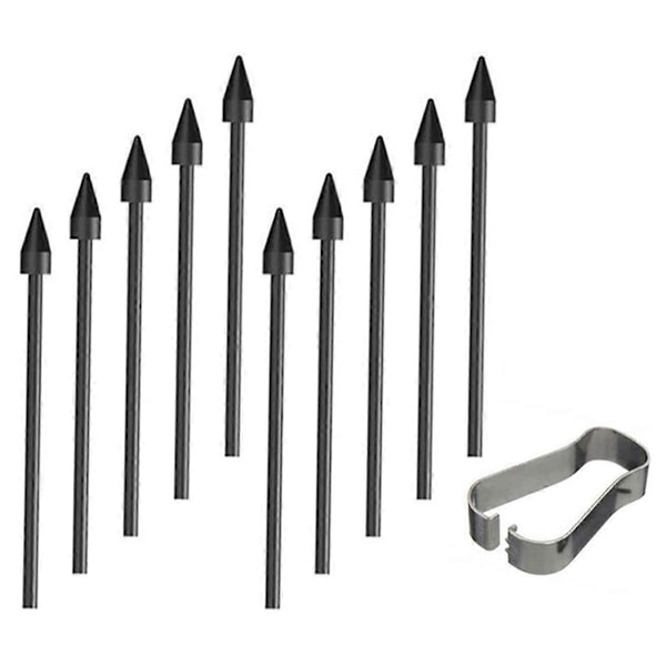 10 stk. Stylus-tupper Stylus Refill Spen Refill for Galaxy Tab S6Lite S6/S7/S7/S8 Note10/Note20