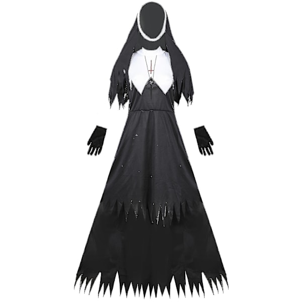 Halloween-nunna-asu Cosplay Vampire Devil -asu Halloween-asu XL