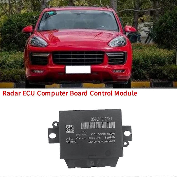 95B.919.475.L Radar ECU Computer Board Kontrolmodul til 14-18