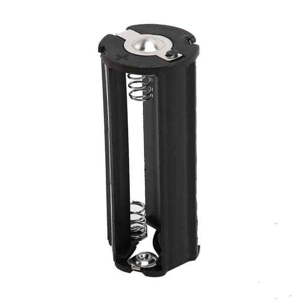 10 stk. sort batteriholder til 3 x 1,5V AAA-batterier lommelygte