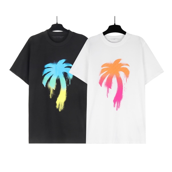 Angels 23ss Miesten naisten pariskunta T-paidat, print T-paita Casual pyöreäkaula-aukkoinen lyhythihainen paita nuorille 7 Eur Size S