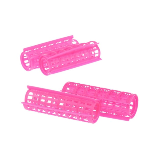 Plastik Curlers Hårruller til Hårstyling Frisør DIY Krølle Værktøj 12STK