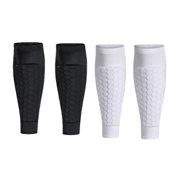 Benbeskyttere Skinnebensbeskyttere Stødsikker Honeycomb Nylon Støttesok Skinnebensbeskytter
