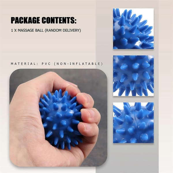 6cm / 10cm Massagebolde Pindsvinebold Boblebold Massagebolde Terapibold Massagebold