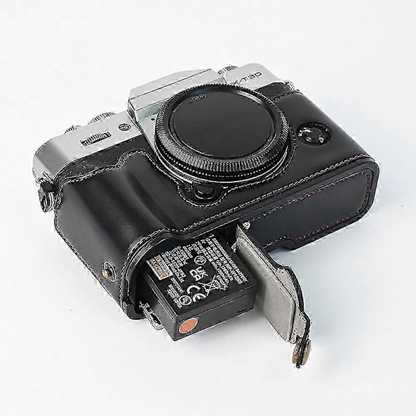 For Fuji XT10/XT20/XT30/XT30 II Kameraveske i Lær, Bunn Halv-Kropp Kamera Beskyttelsesdeksel