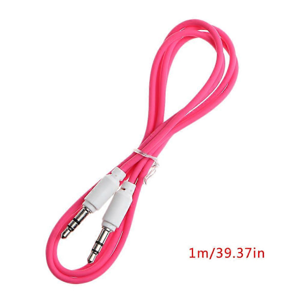 1m 3.5mm Jack Han til Han Audio Auxiliary Aux Kabel Til Bil Stereo MP3 Telefon