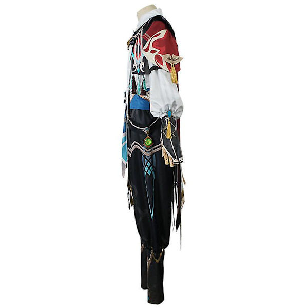Genshin Impact Kaveh Cosplay Kostym, Kaveh Cosplay Outfits Full Set För Jul Halloween Fester Animation Exhibition Wig One size