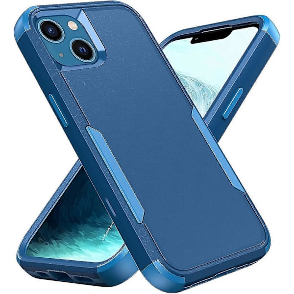 Skal för iPhone 13, tåligt, robust, lättviktigt, slimmat, stöttåligt, skyddande helkroppsskydd, stöttåligt silikonskal för iPhone 13 6,1 tum
