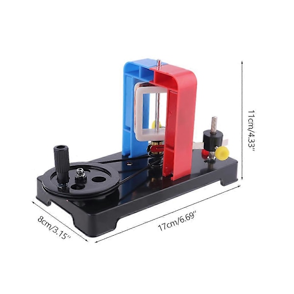 DIY Dynamo Pedagogisk Leksak Faraday Elektromagnetisk Induktion Undervisningsmaterial