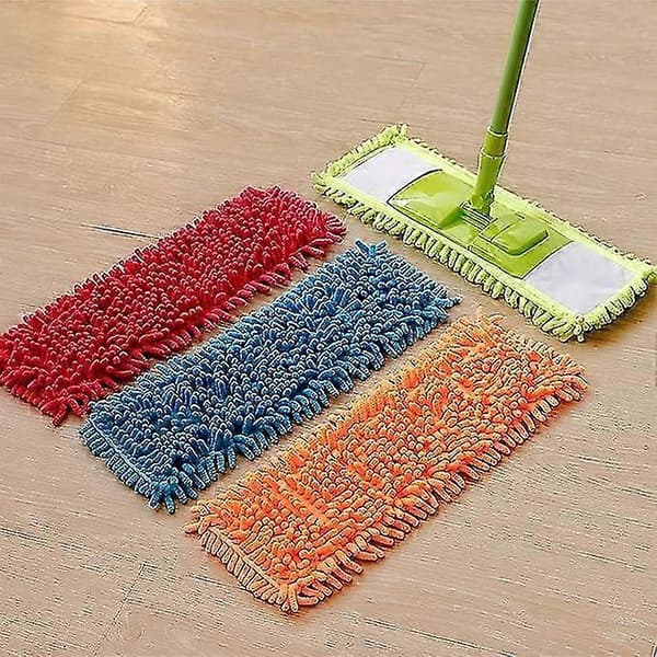 4-pack Mikrofibermopp, Expanderbar, Mikrofibermopp, Platt Golv, Tvättbar - ya