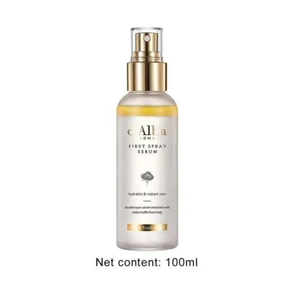 d'Alba White Truffle Essence Spray Lett Ansiktsfuktighetskrem ~ whiteA 100ml 2pcs