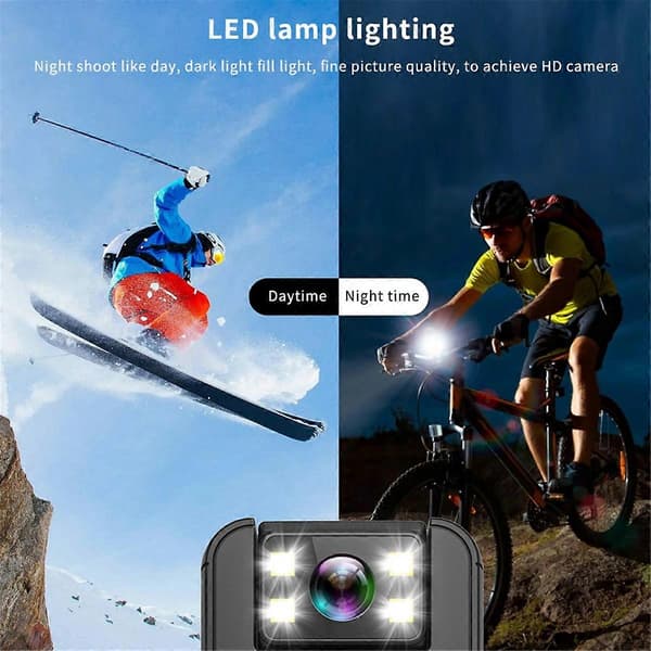 CS11 Mini Kamera LED Bakklips Bærbar Digital Video Stemmeopptaker