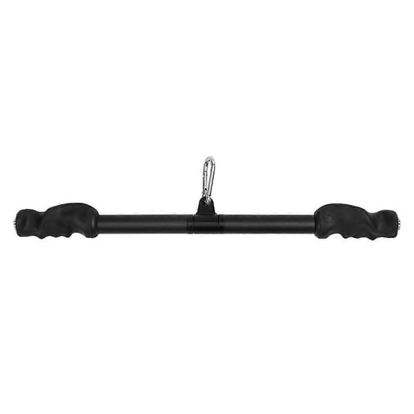 Gym Roterande Rak Stång LAT Pulldown Stång Maskinfäste för Hemmaträning Träningsutrustning Black