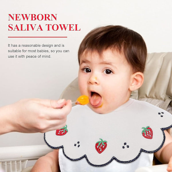 1 st Babyhaklapp Baby Dregelhaklappar Baby Tvättlappar För Nyfödd Bomull Tvättlapp Baby Salivhandduk Nyfödd