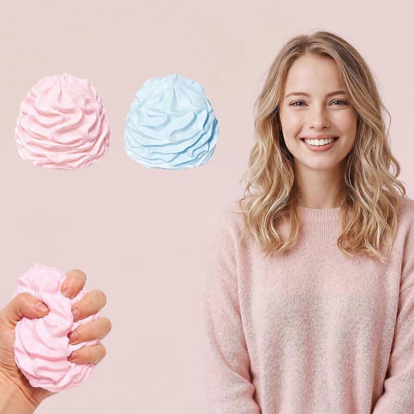 Fløderulle Squishy Legetøj, Squishy Kage Langsomt Stigende Klemmelegetøj, Klæbrige Squishies Lavet til Hånd Silikone Fidget Klemmelegetøj, Stresslindring & Samling pink 2pcs