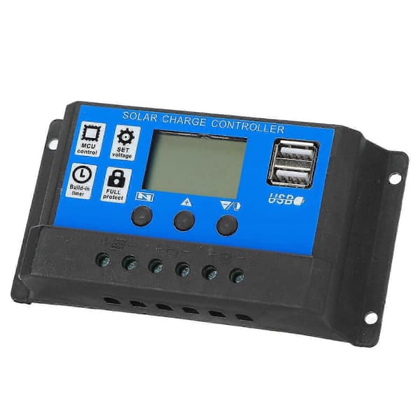 25-26 15W 18V Solcellepanel Monokrystallinsk Solcellepanel Bærbart Solcellepanelsæt til Bil Båd (Solcelle +40A Controller)