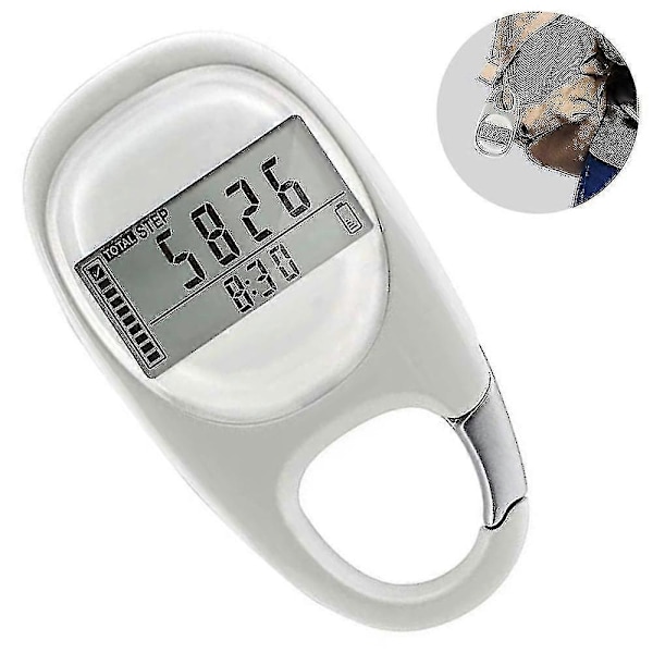 Digital Simpel Clip-On Skridttæller til Gangdistance
