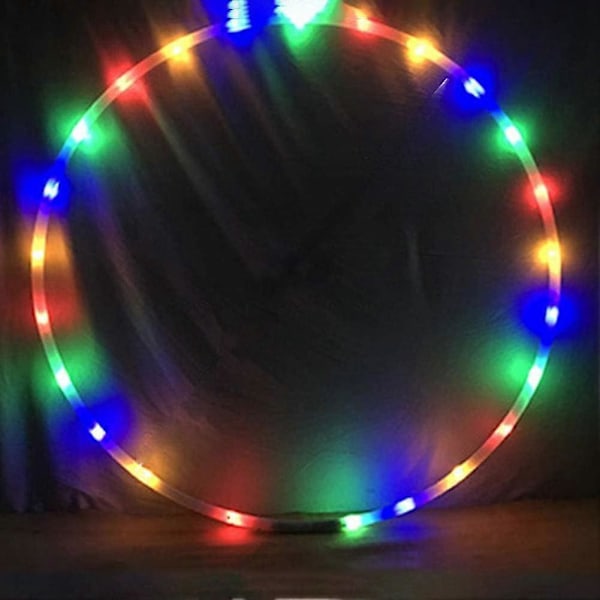 Färgskiftande LED-rockringar, Ljusrockringar, Flerfärgade dansrockringar, Kroppsbyggnad