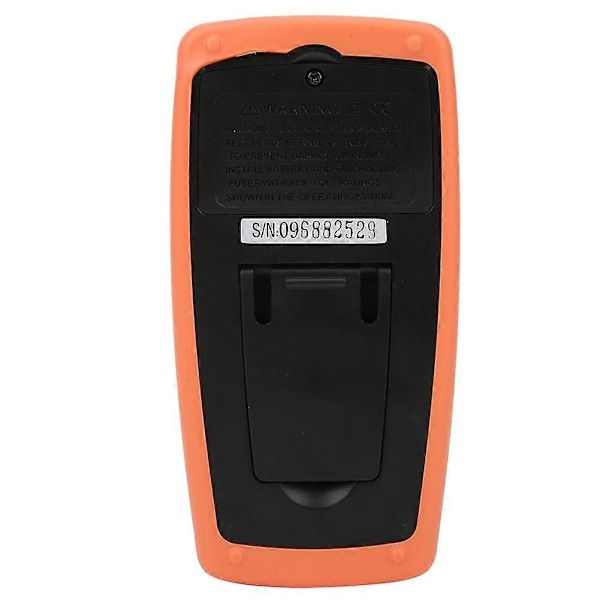 LCD Digital Multimeter AC DC Automatiskt Område Spänning Ström Temperatur Resistans Testare Mätare