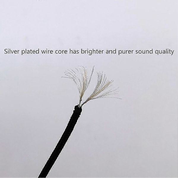 Hovedetelefon 4.4mm Balanced Kabel DIY Kabel til HD580 HD600 HD650 HD660S Hovedetelefon Opgraderingskabel