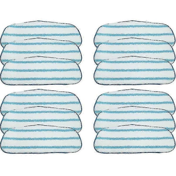 Ersättningsmoppdynor för ångmopp, jämför med del AD51000 (12-pack)
