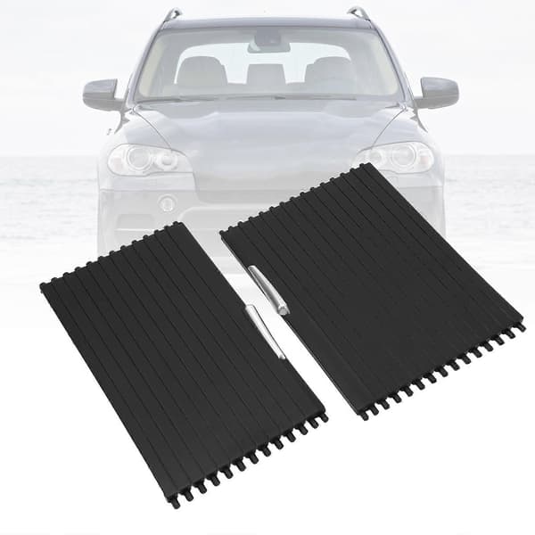 2 KPL Etukonsolin Mukiteline Rullaverhon Suojus 51166954943 Korvaava Osa E70 X5 SAV E71 E72