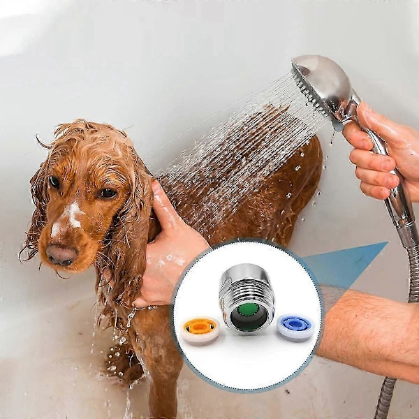 Flow Restrictor Dusj Vannsparer for Dusj, 2 Stykker Vannstrømbegrenser Sett D, Opptil 70% Vannbesparelse