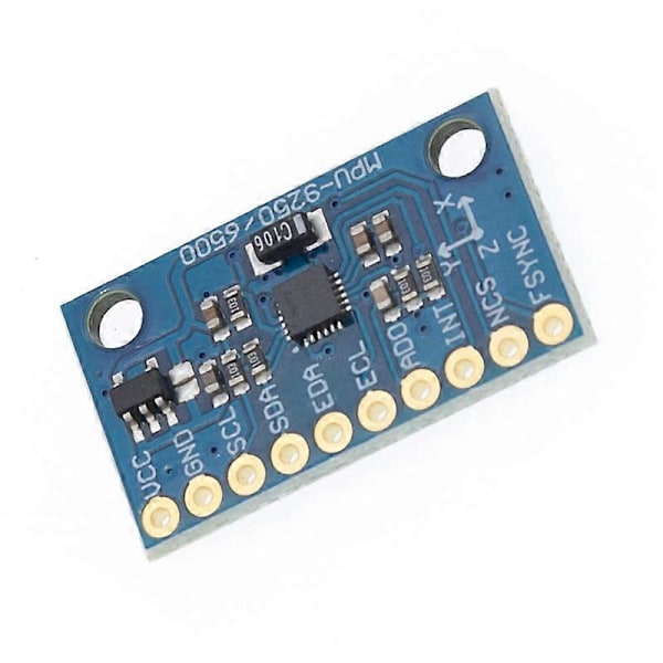 MPU-9250 GY-9250 9-Axis Sensormodul I2C/SPI Kommunikation Triaxiell Gyroskop + Triaxiell Accelerometer