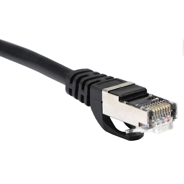 Netværks Splitter Adapter Kabel, 1 Rj45 Stik Til 2 Rj45 Jack Netværks Y Splitter Kabel Til Kategori 5e Ethernet, Kategori 6 Ethernet. (1 stk)