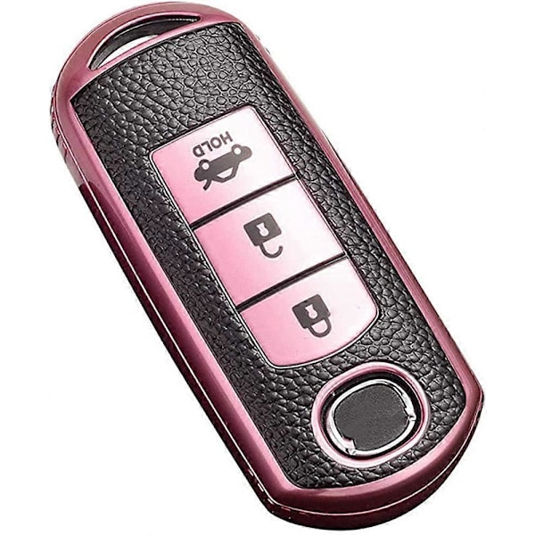 TPU-nahkainen auton avaimenperäkotelo Mazda 2 3 6 Axela Atenza CX-3 CX-4 CX5 CX-5 CX-7 CX-9 avaimeton