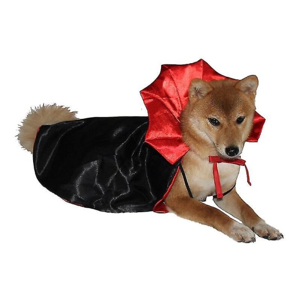 Søte halloween kjæledyr kostymer Cosplay vampyr kappe for liten hund Katt Kattunge Valp Kjole Kawaii Kjæledyr Klær Katt Tilbehør Gave