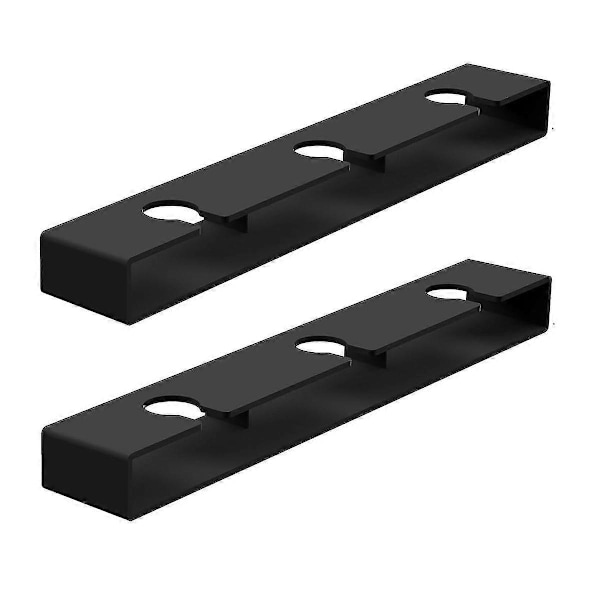Vinglashållare, Vinglasställ 2-pack, Borrfri Vinglashållare Under Skåp, Hängande Ste