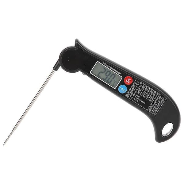 Høj Nøjagtighed Digitalt Madtermometer med Foldbar Probe