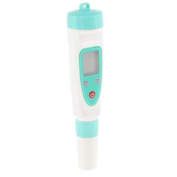 Nøjagtig Digital Saltmåler TDS Tester 0-2500ppm & Termometer til Pool Dam