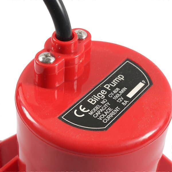 12V Länspump Högt Flöde 100L/Min