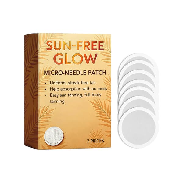 7/14/21 st. Sun-Free Glow Patch Self-Tanning Patch Microneedle Patch for Natural Bronze Glow Without Sun Exposure 21 st