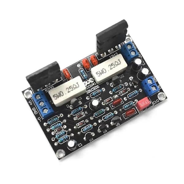 2SC5200+2SA1943 Høy Effekt Mono 100W DC 35V Ferdig Effektforsterkerkort