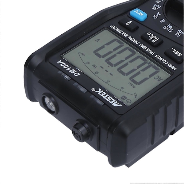 DM100A Multifunktionelt Multimeter Høj Nøjagtighed Håndholdt Spændings- og Strømtester 10A/600V